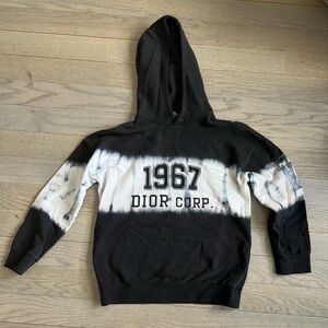 Authentic Boy’s size 12 DIOR Black & White Boy’s Hoodie Sweater